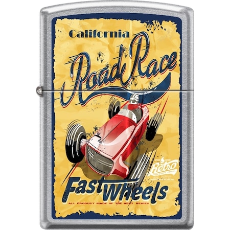 Zippo 2024 Zippo Custom Street Chrome California Road Racefast ZIP-207CI018445